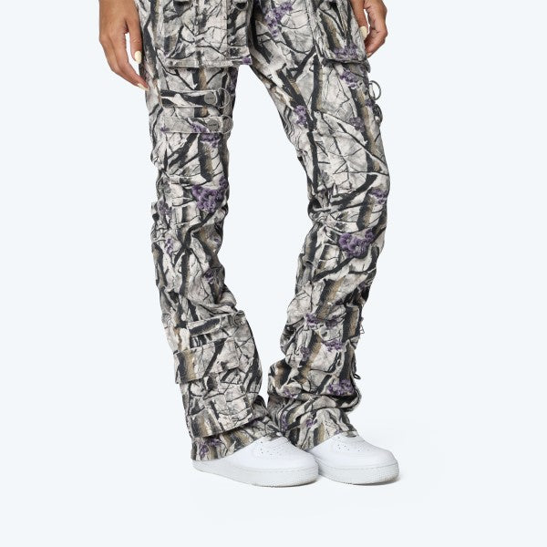 Snowbloom High Rise Stacked Jeans