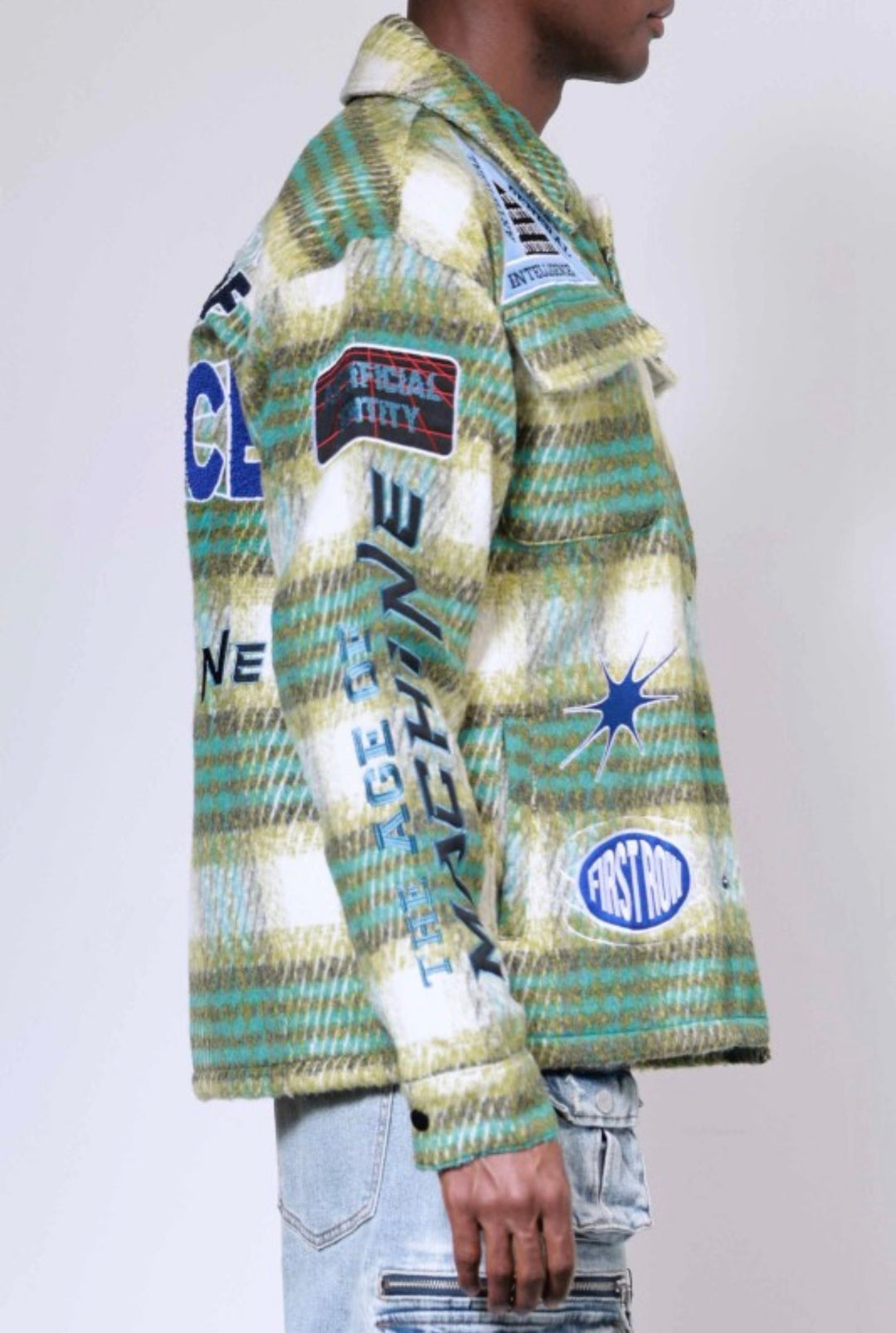 Post Human Flannel Jacket