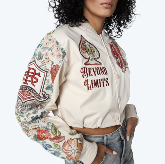 Varsity Cropped Jacket