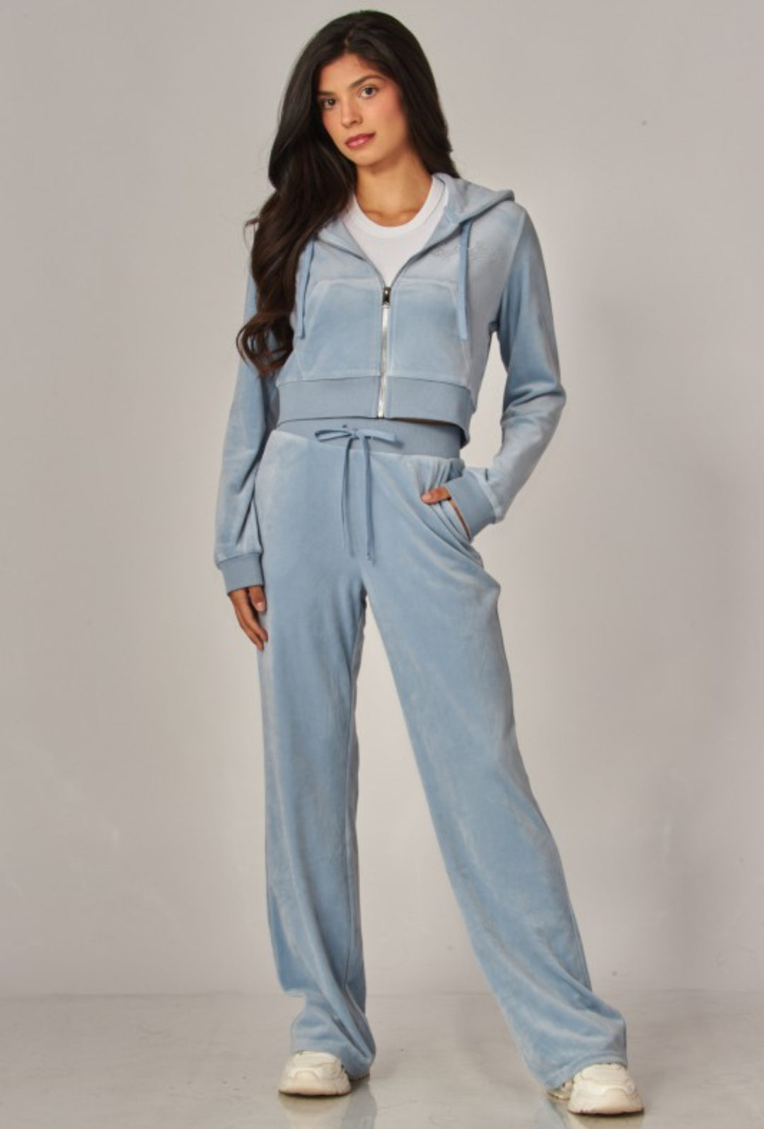 Velour Spoiled Rhinestone Set