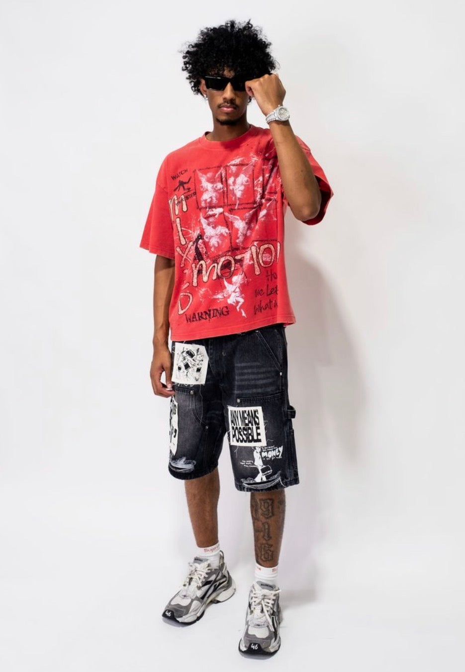 AI Denim Shorts