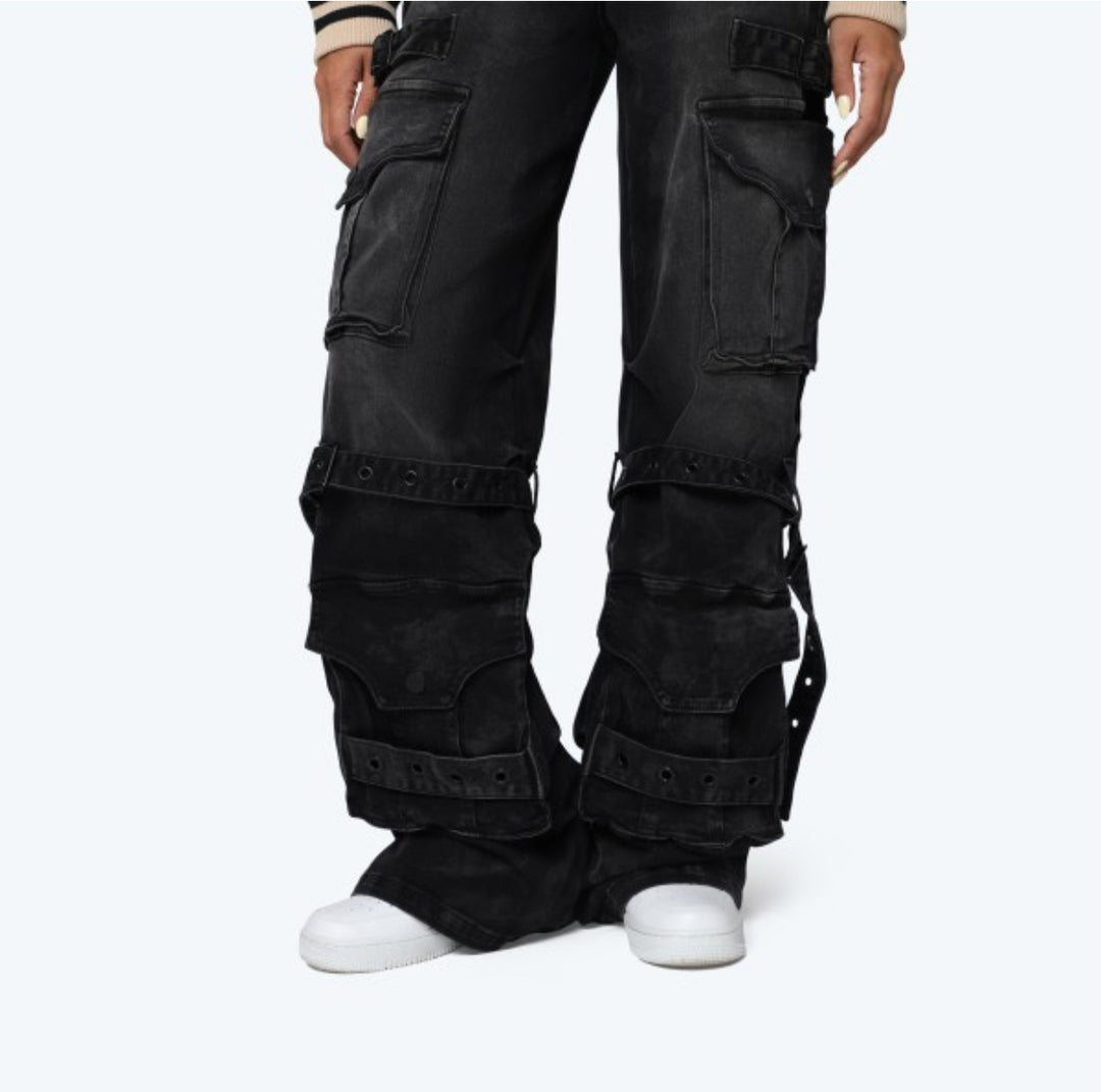 High Rise Wide Leg Jeans