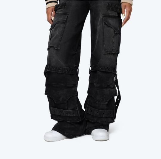 High Rise Wide Leg Jeans
