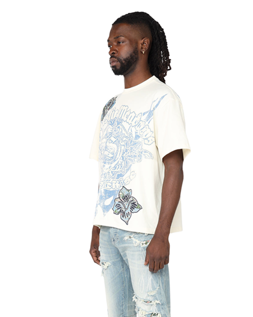 Come in peace premium tapestry t-shirt