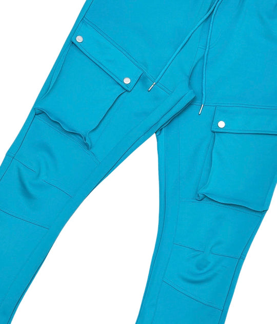 Tricot Hoodie Jogger Set (Multiple Colors)