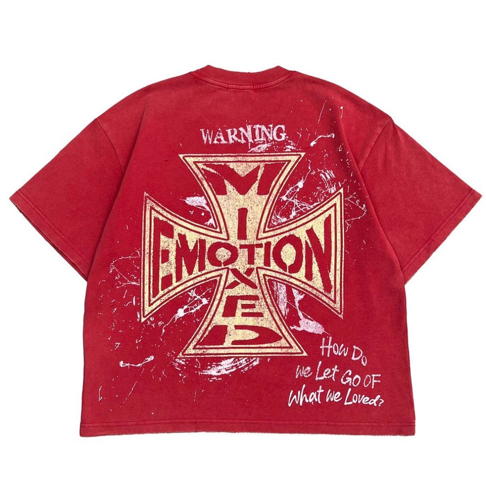 Crimson Oversized T-shirt
