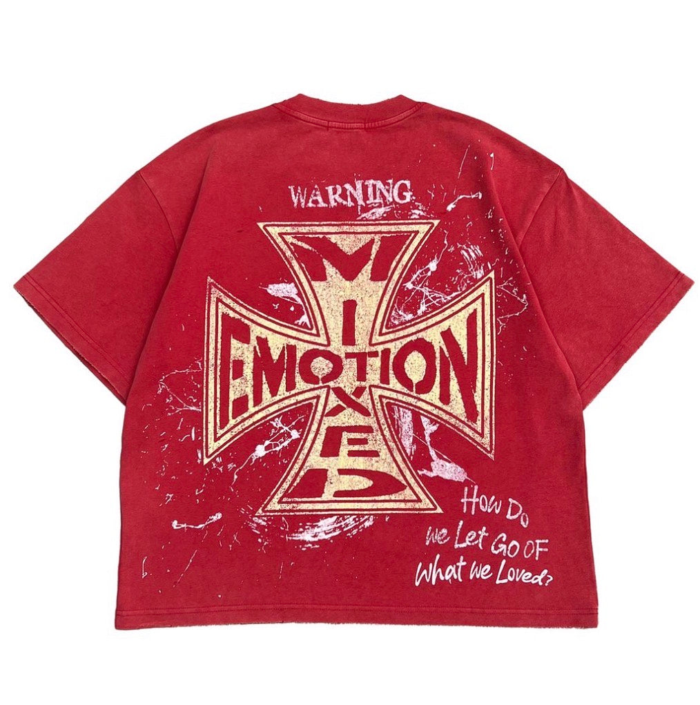 Crimson Oversized T-shirt