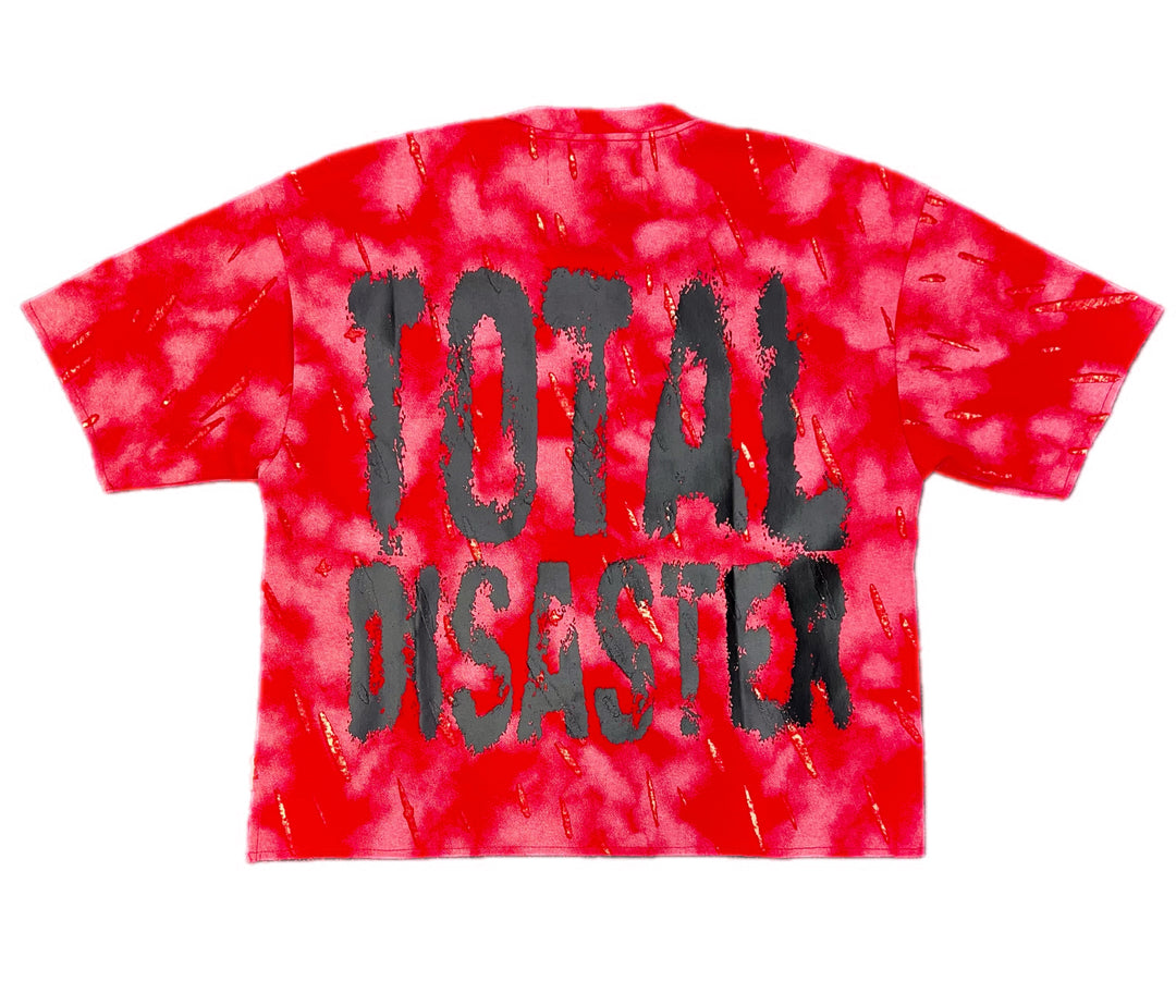 Total Disaster Premium Cropped Shirt