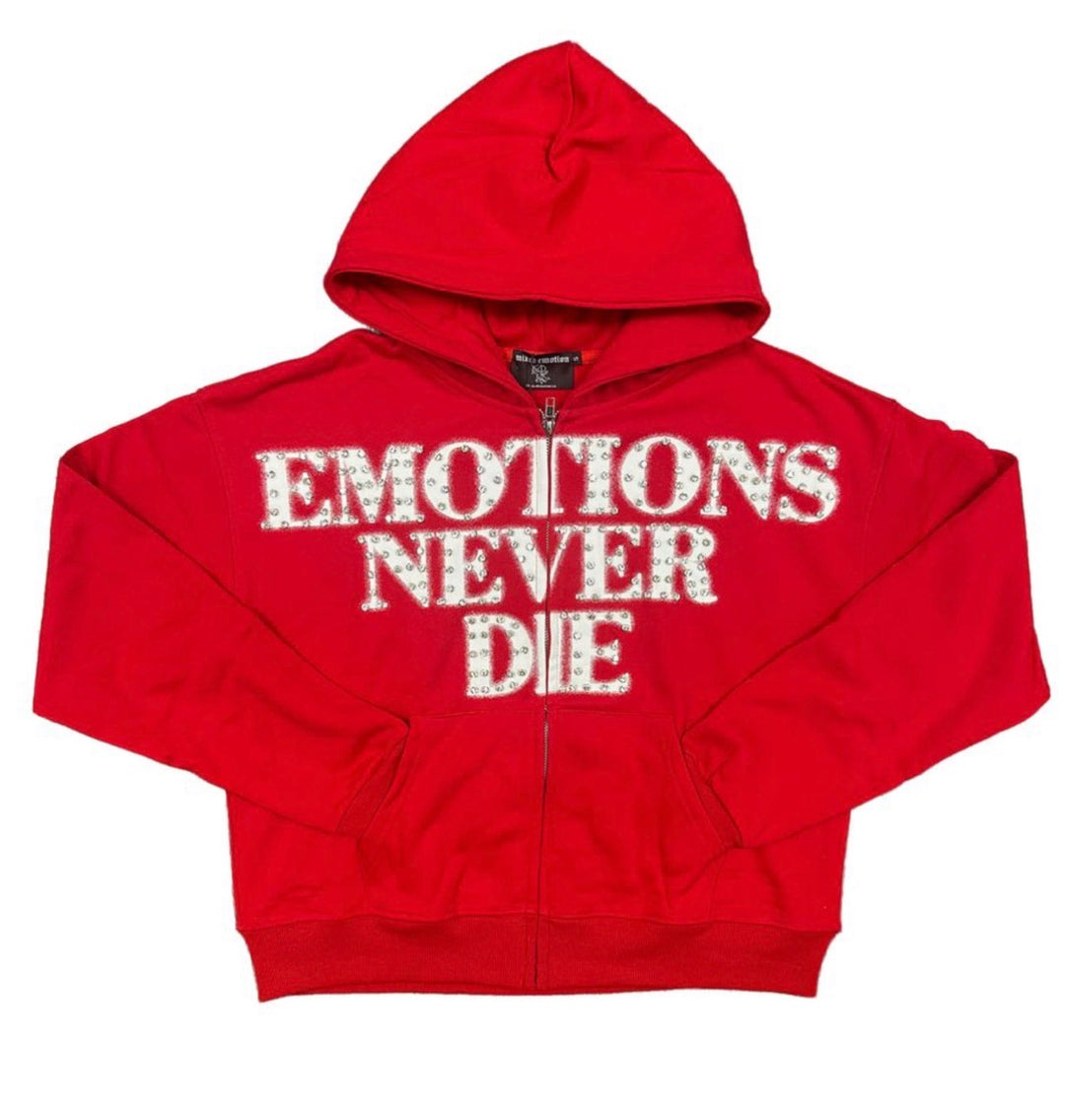 Emotions Never Die Full Zip Up Hoodie (Multiple Colors)
