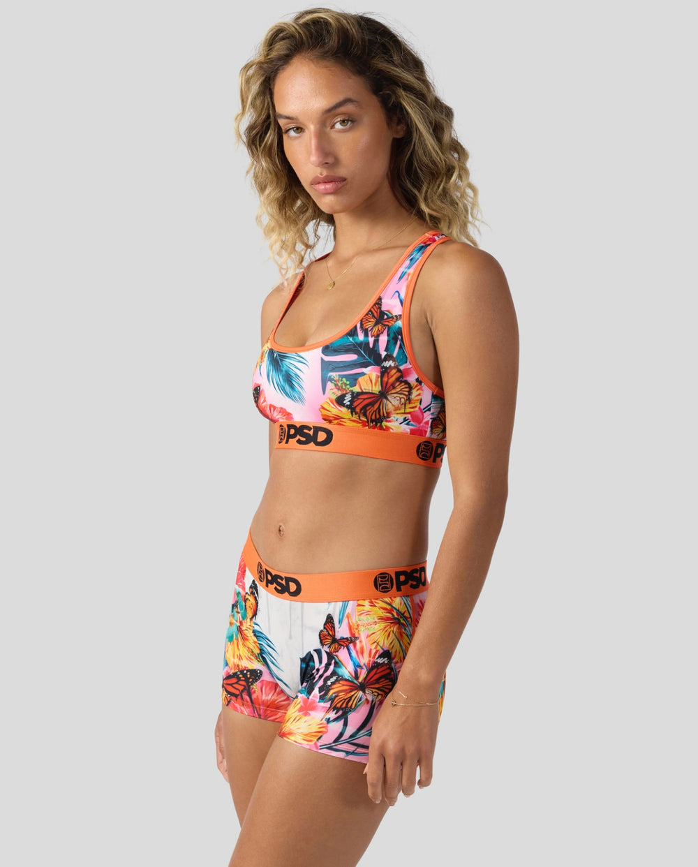 Tropical Melt PSD Boy Short Set