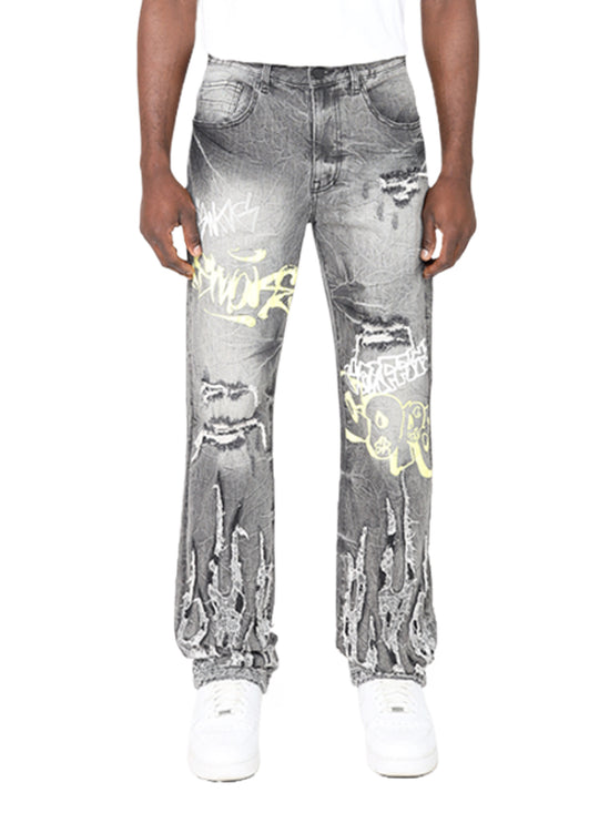 Dystopia 2 straight fit jeans