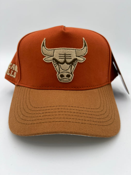 Chicago Bulls Burnt Orange SnapBack Hat