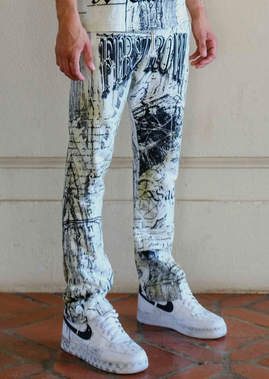 Faith Dealer A Sacred Vow Sanctuary Stacked Jogger Set