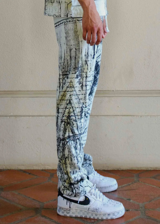 Faith Dealer A Sacred Vow Sanctuary Stacked Jogger Set