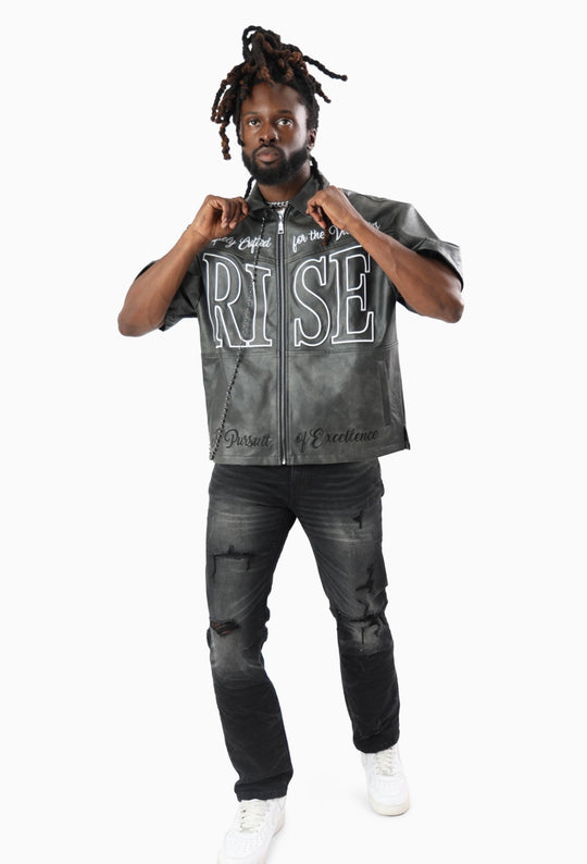 Royalty Full Zip Up Shirt