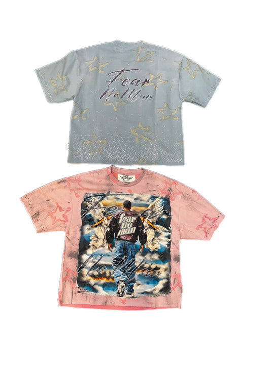 Fear No Man Premium Cropped Shirt (Multiple Colors)