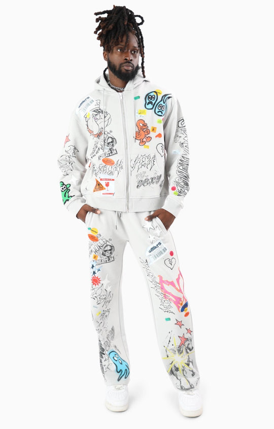 Doodle Fleece Set