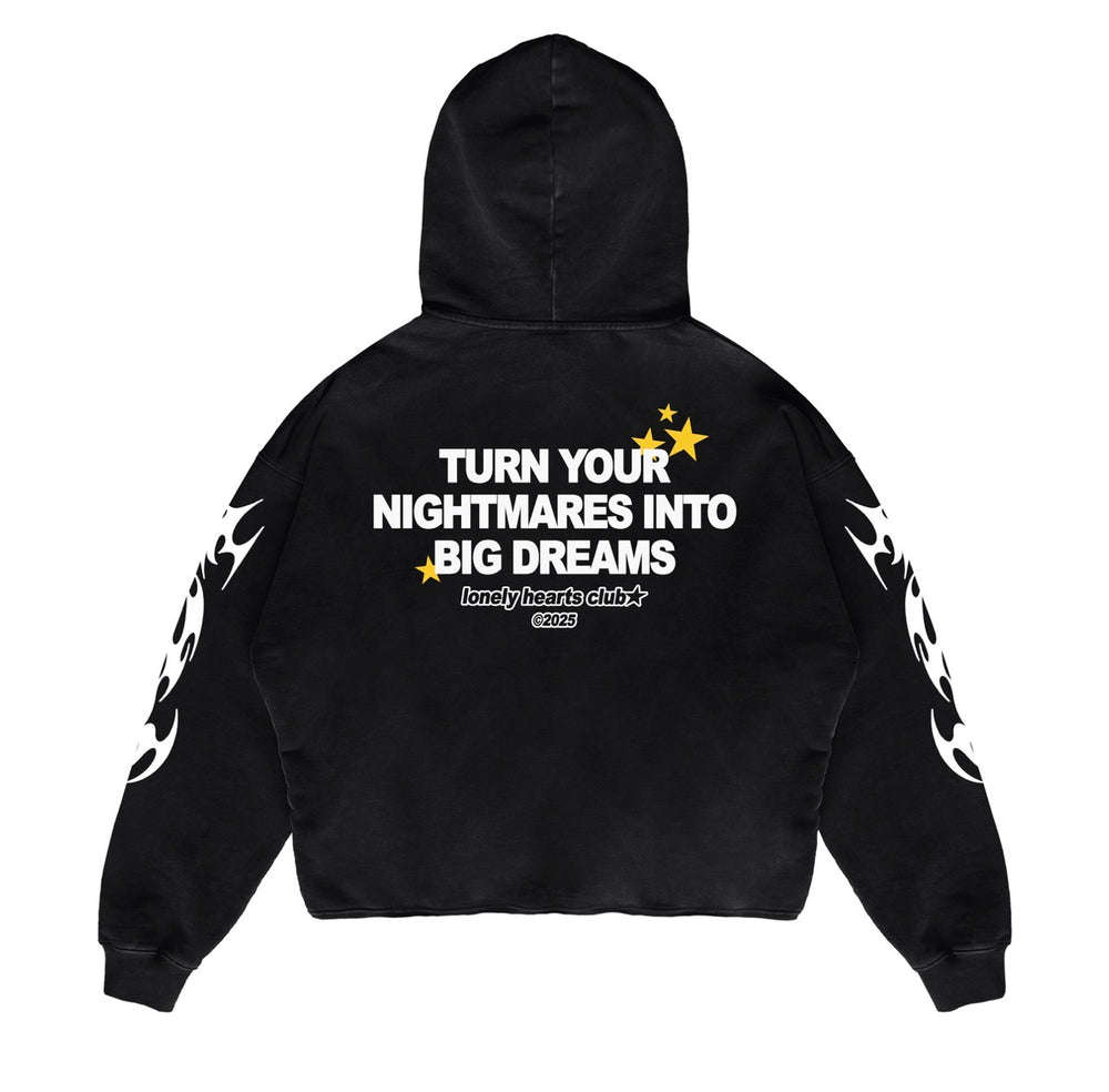 Believe In Yourself Premium Cropped Hoodie