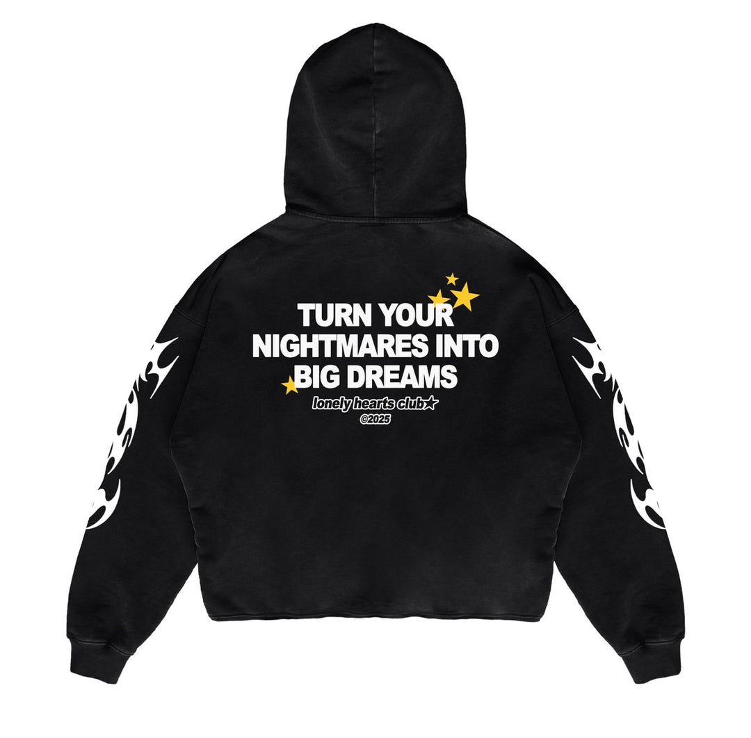 Believe In Yourself Premium Cropped Hoodie