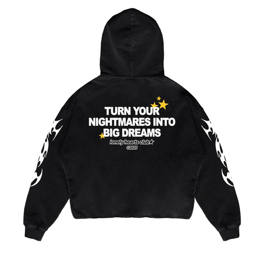 Believe In Yourself Premium Cropped Hoodie