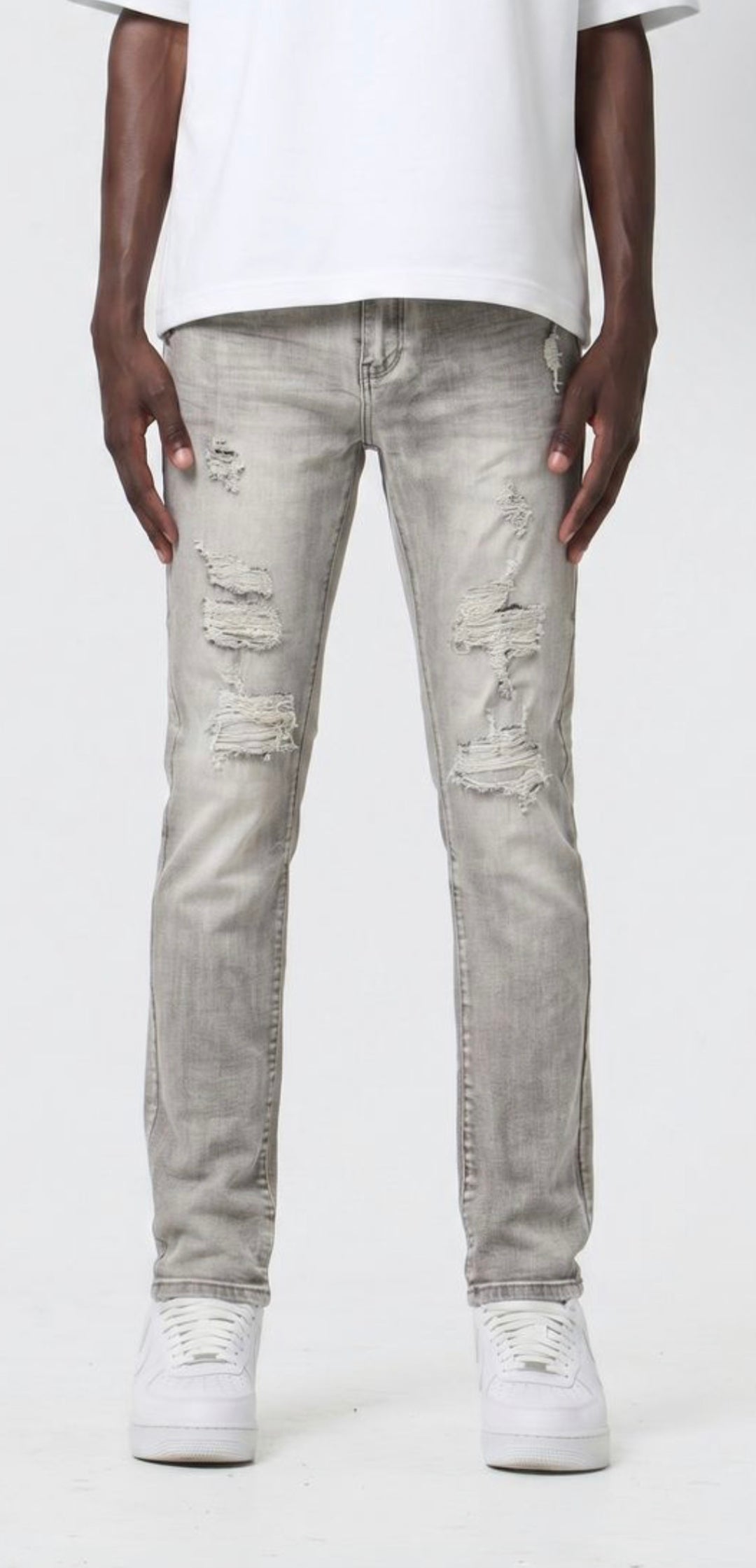 Grey Slim Fit Jeans