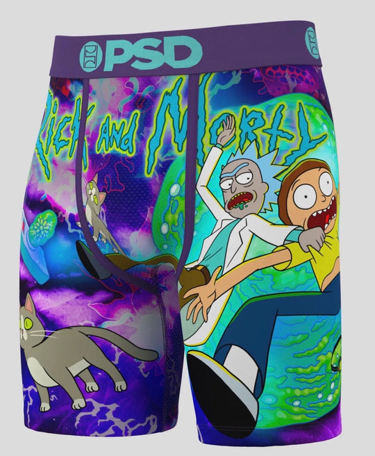 Rick and Morty Purple Days Underwear ￼