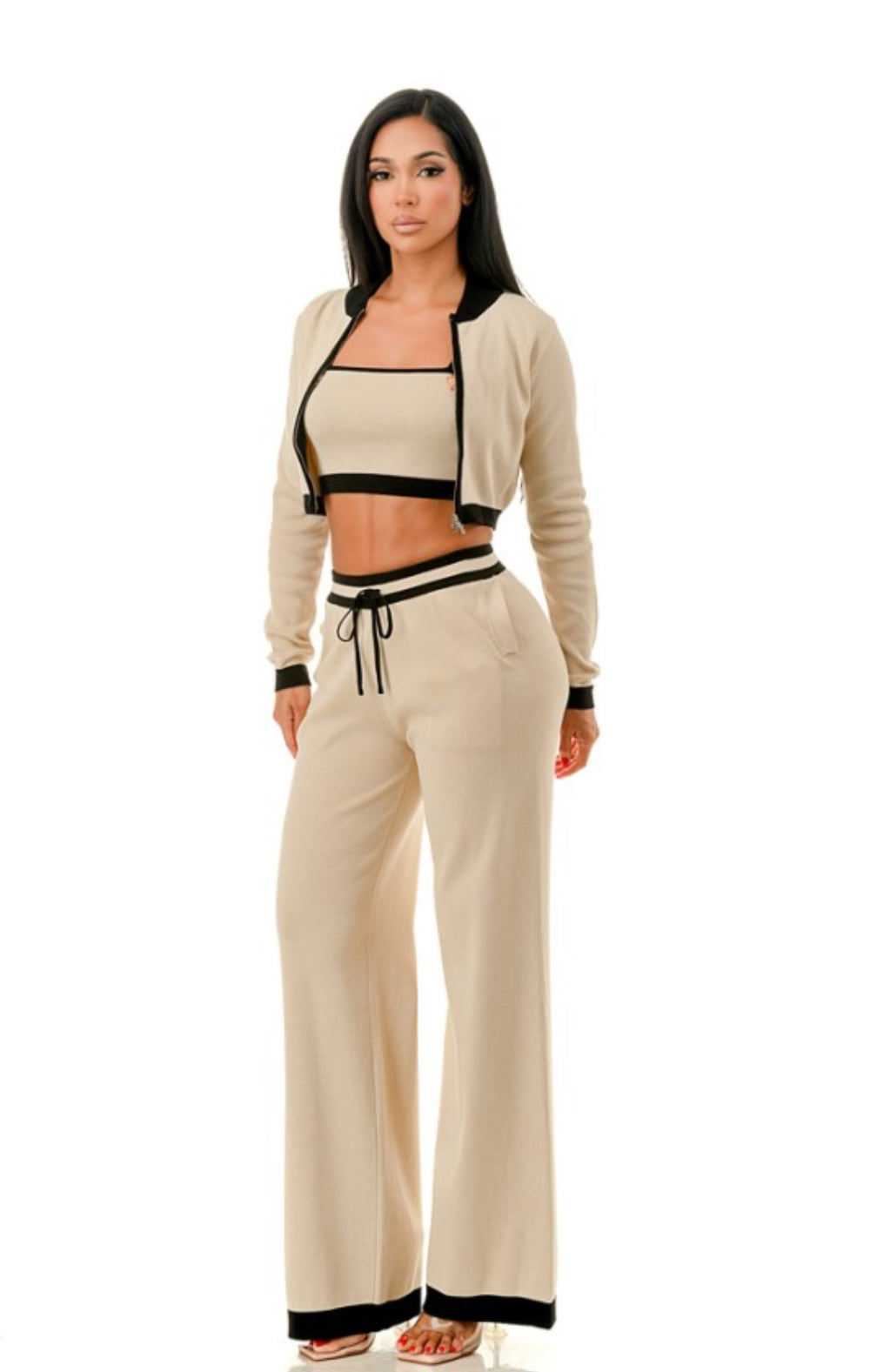 3 Piece Sweater Knit Set