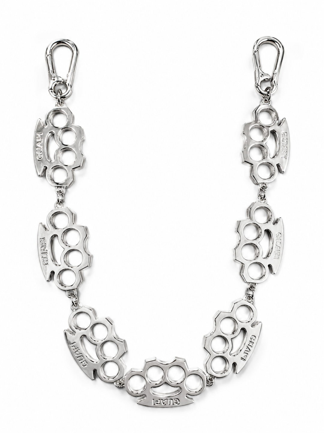 Brass Knuckles Jean Chain