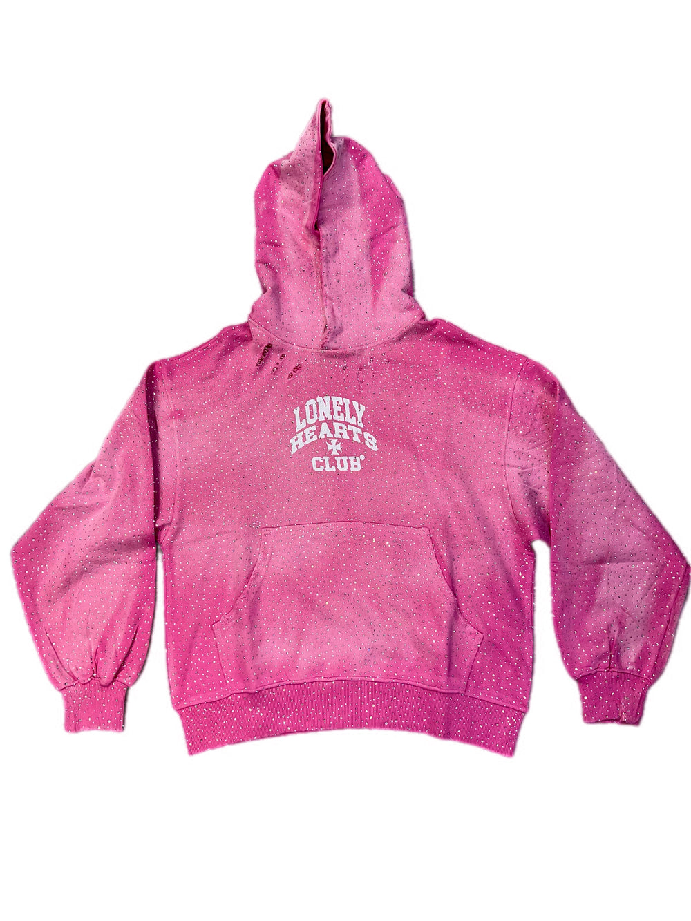 LHC rhinestone hoodie