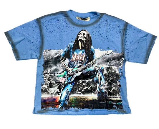 Fear No Art Premium Cropped T-Shirt