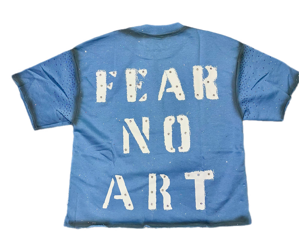 Fear No Art Premium Cropped T-Shirt