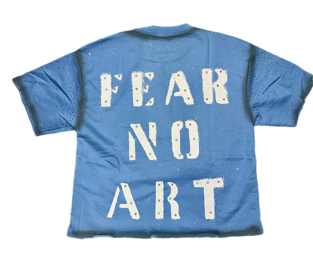Fear No Art Premium Cropped T-Shirt