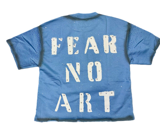 Fear No Art Premium Cropped T-Shirt