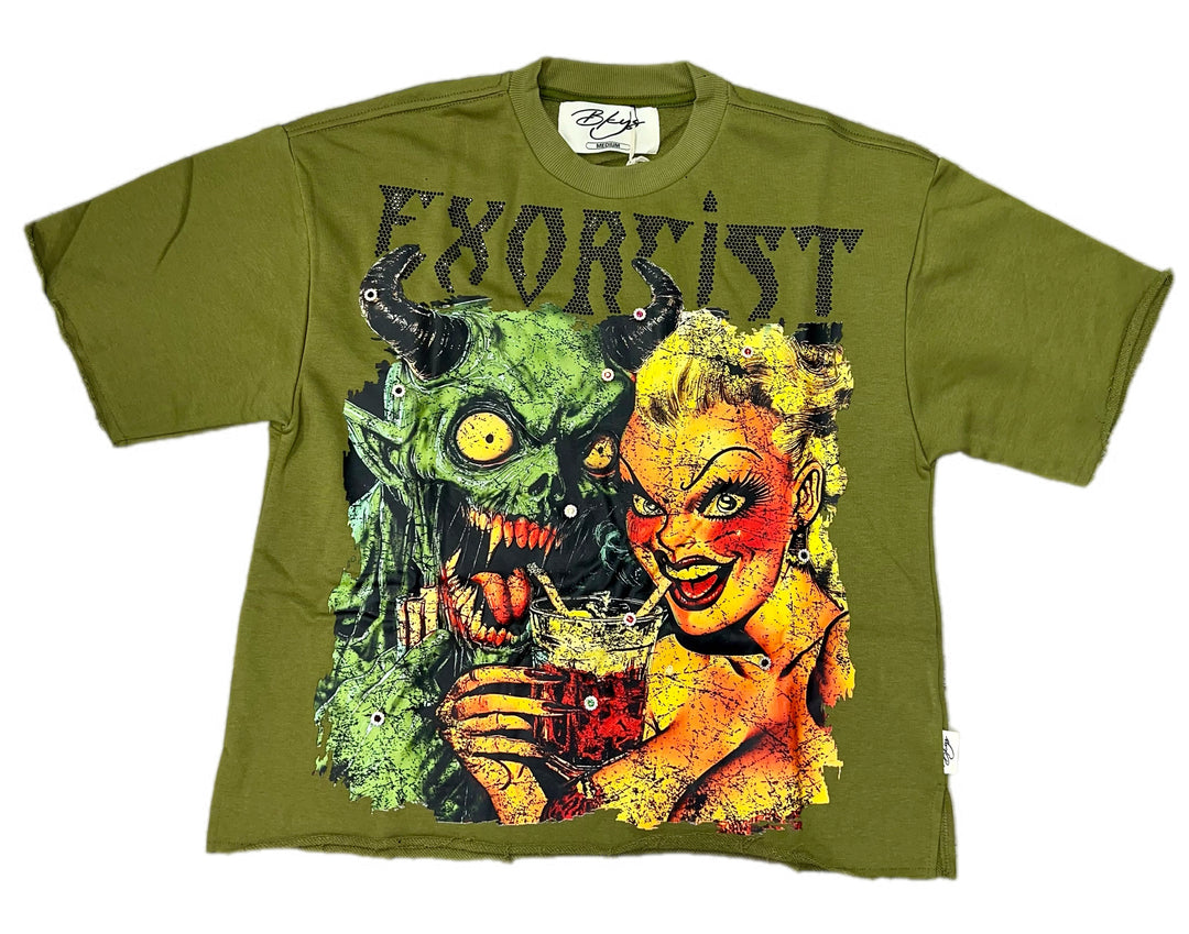 Devils Are Here Premium Cropped T-Shirt (Multiple Colors)