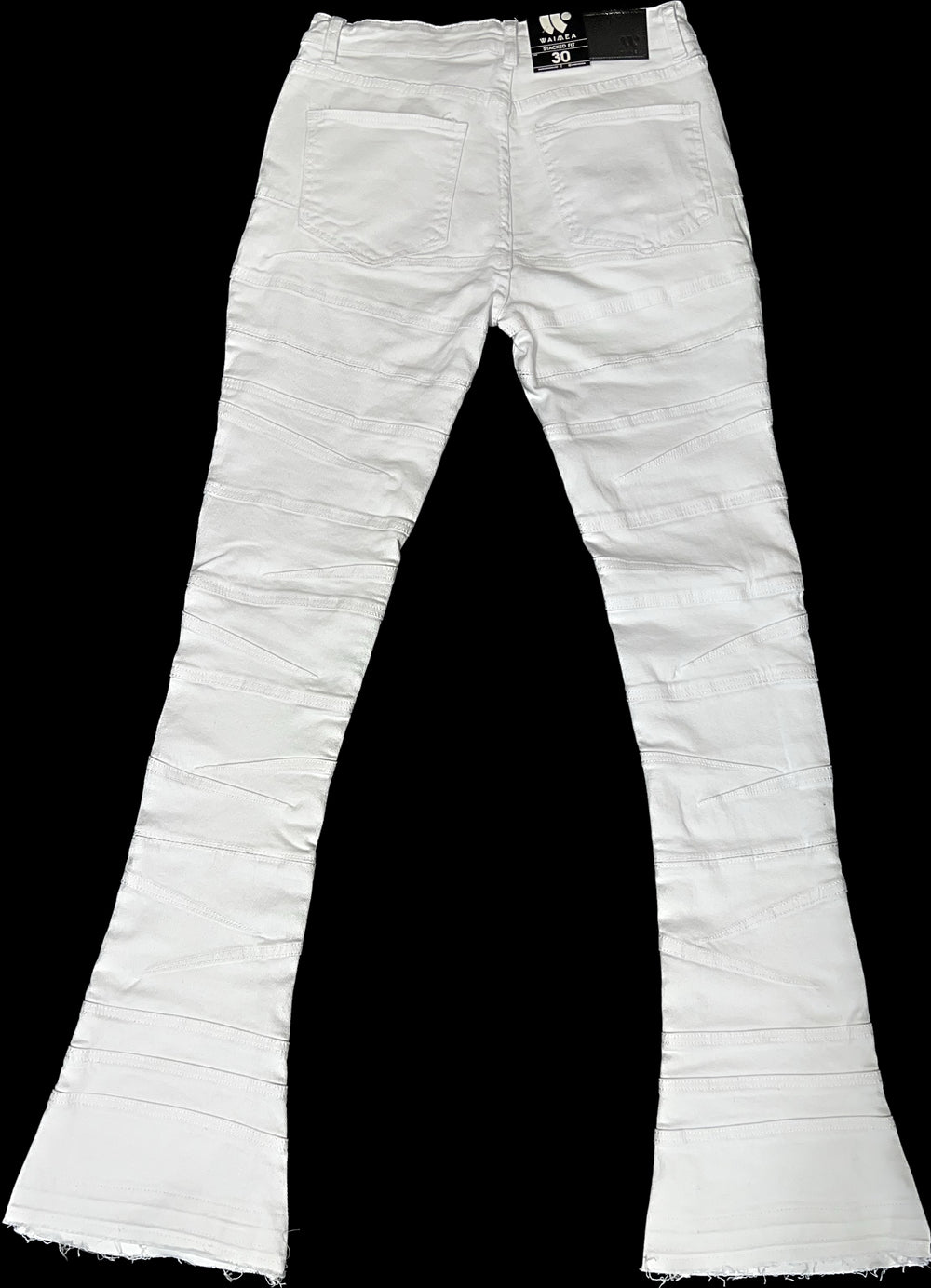 White Stacked Jeans Waimea