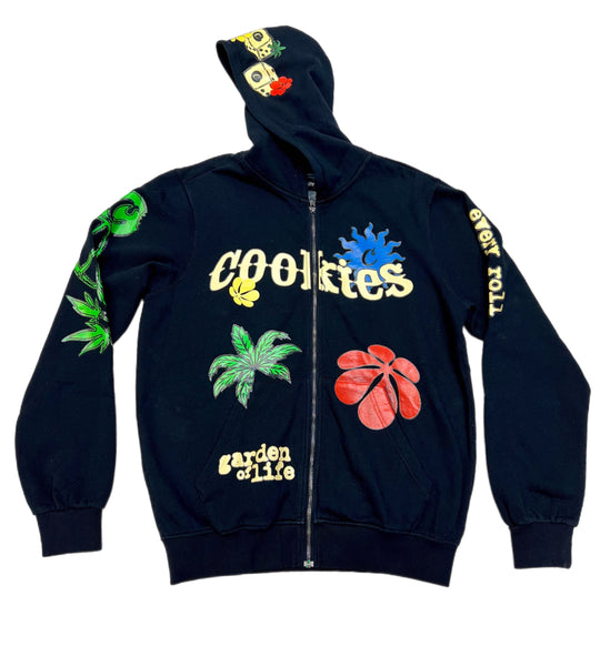 Cookies garden of life fleece sweatsuit with zip up hoodie