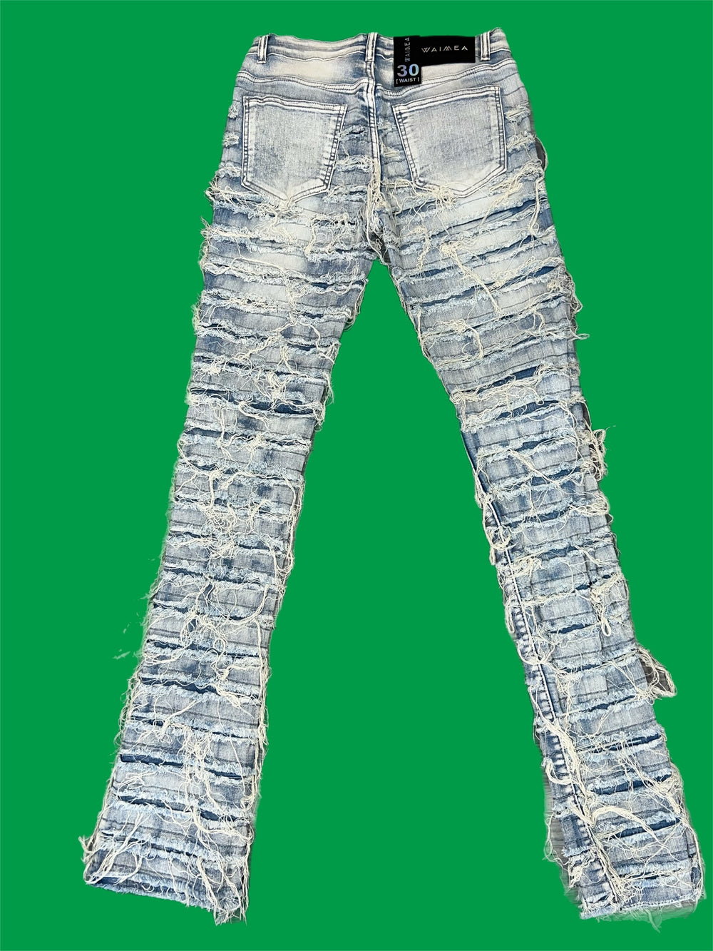 Mummy-fied Stacked Denim