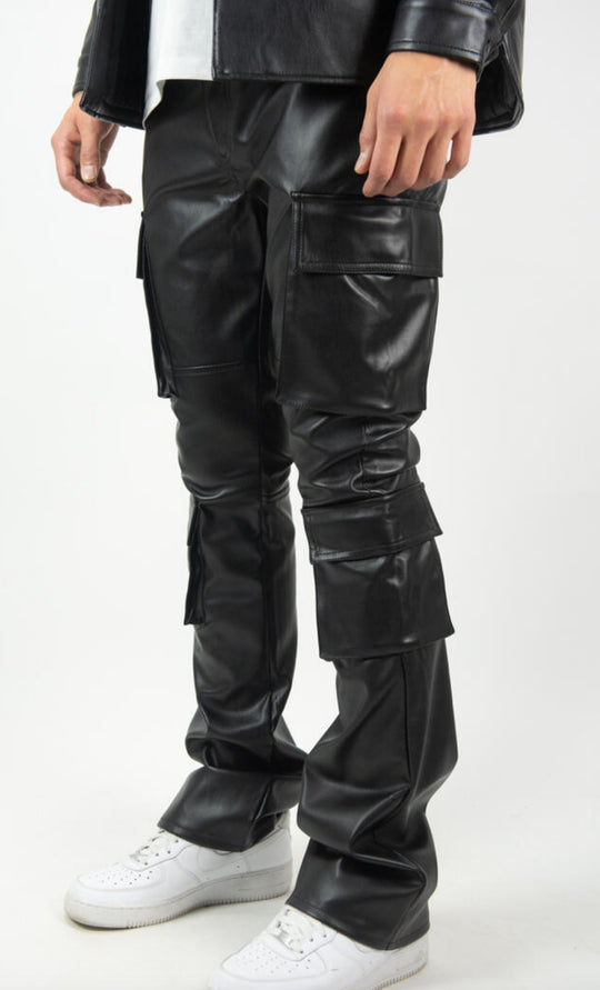 Faux Leather Pants (Multiple Colors)