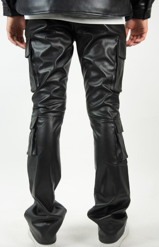 Faux Leather Pants (Multiple Colors)