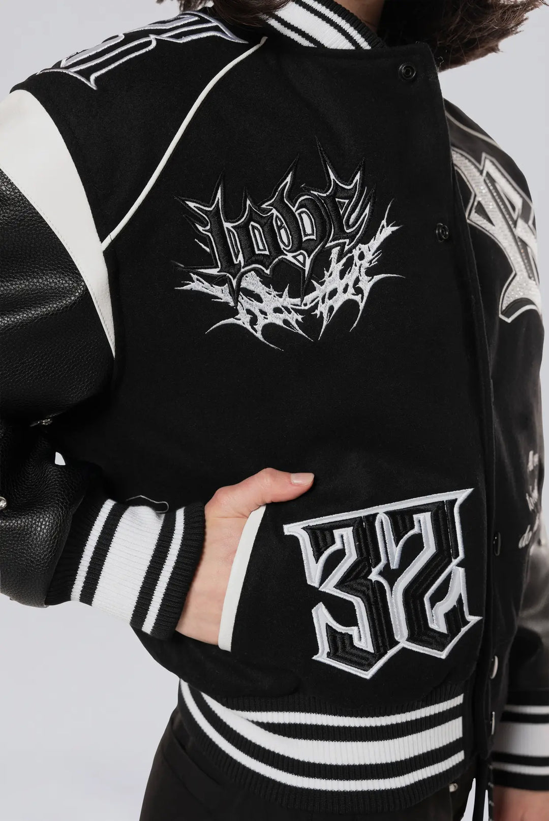 Born To Conquer Varsity Jacket