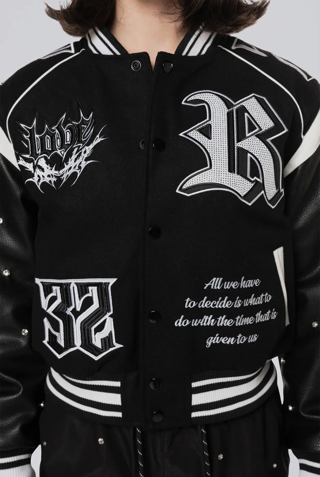 Born To Conquer Varsity Jacket