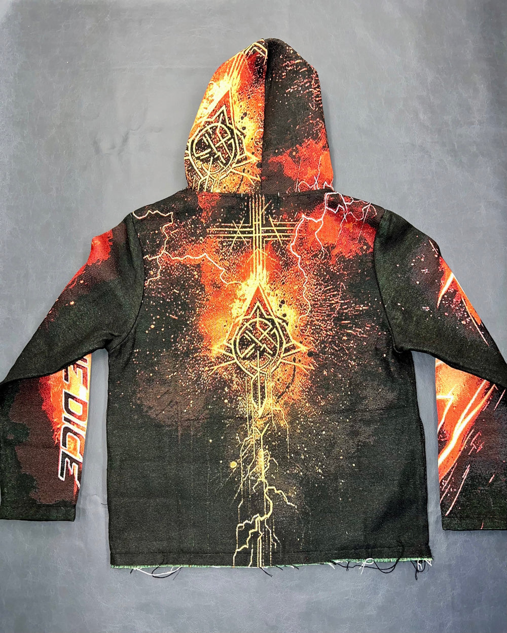 Death card tapestry hoodie