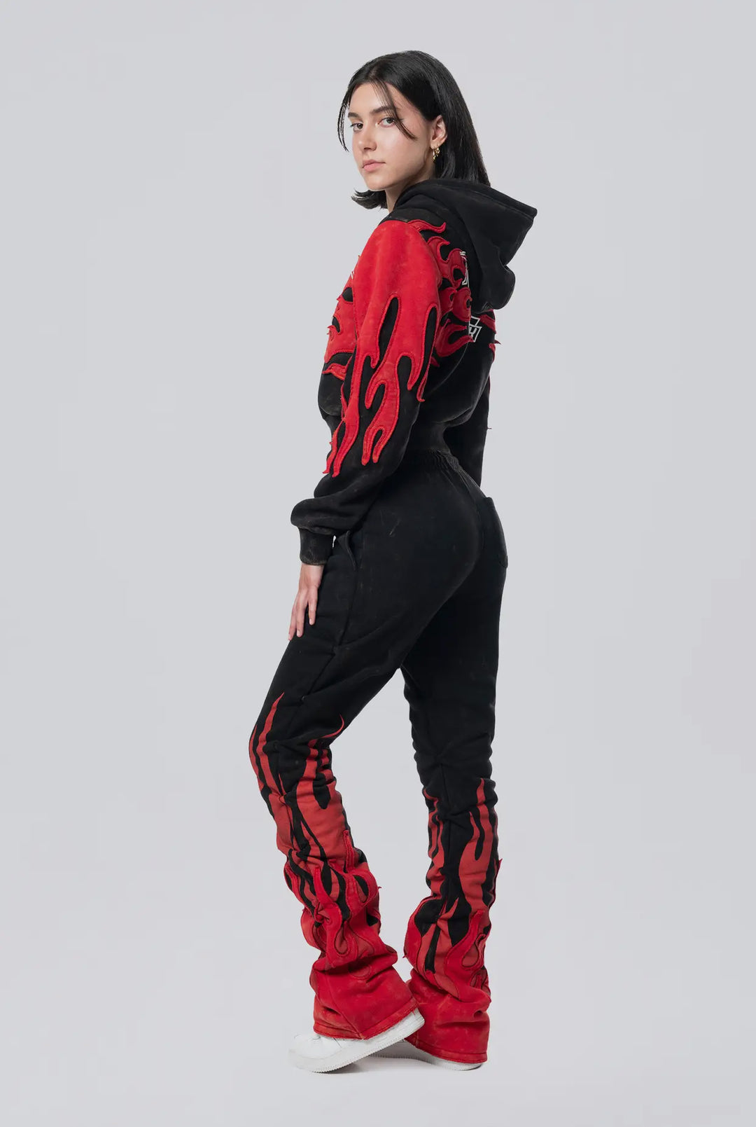 Race Way On Fire Sweatsuit