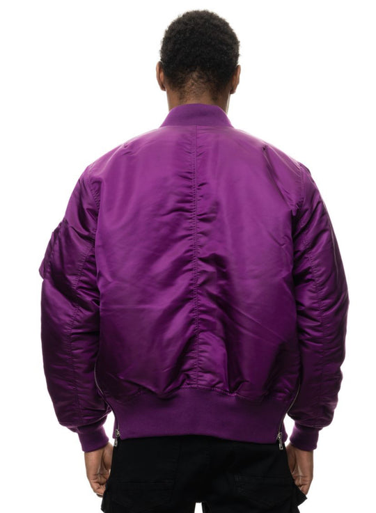 Puffy Bomber Jacket Multiple Colors