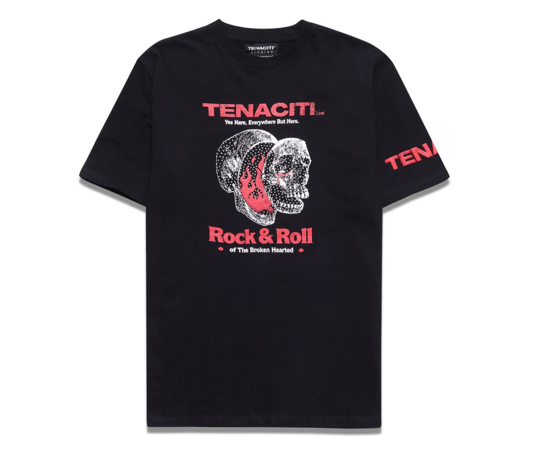 Skull face Rock & Roll Oversized T-shirt