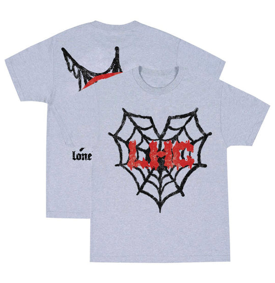 Web Of Lies T-Shirt(Athletic Grey)