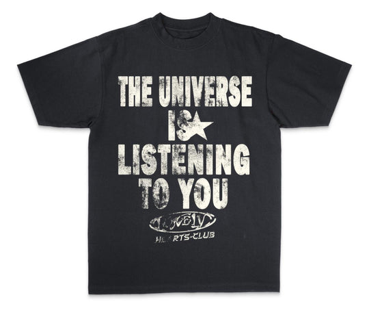 The universe is listening premium T-shirt