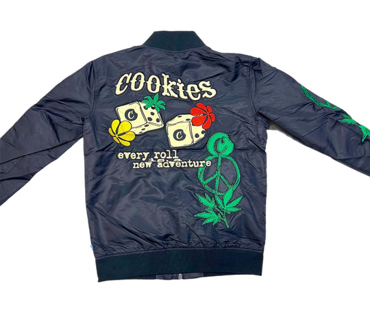 Cookies garden of life jacket with appliqué artwork