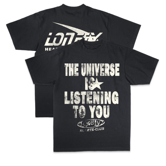 The universe is listening premium T-shirt