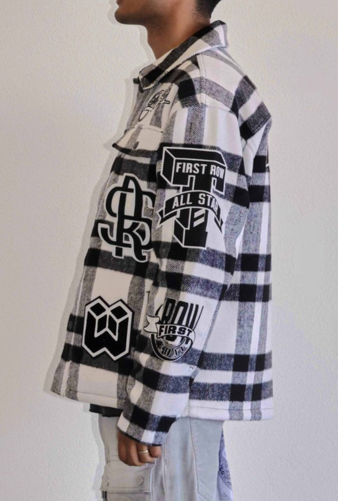 Panda Flannel Jacket